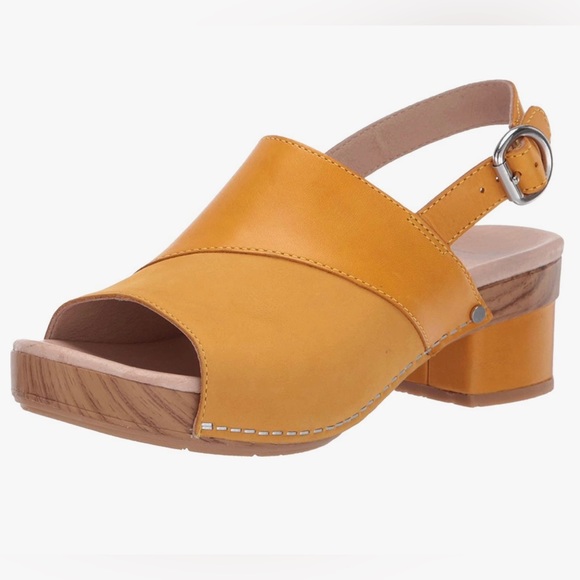 Dansko Madalyn Wedge Sandal - Mango - Size 10 (41) New - Picture 5 of 9